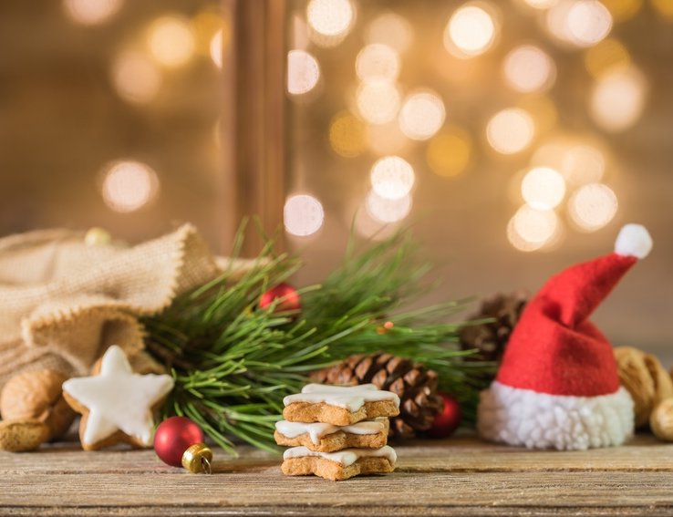 Weihnachtskekse, Weihnachtsmütze