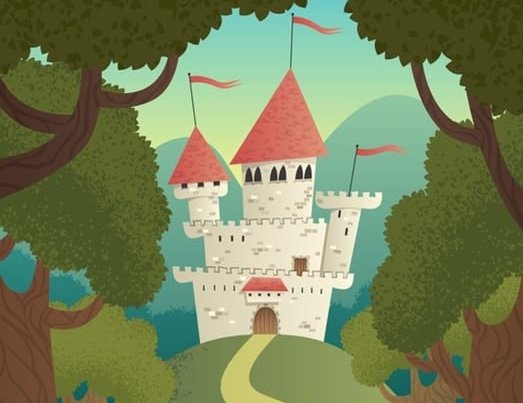 Märchenschloss im Wald