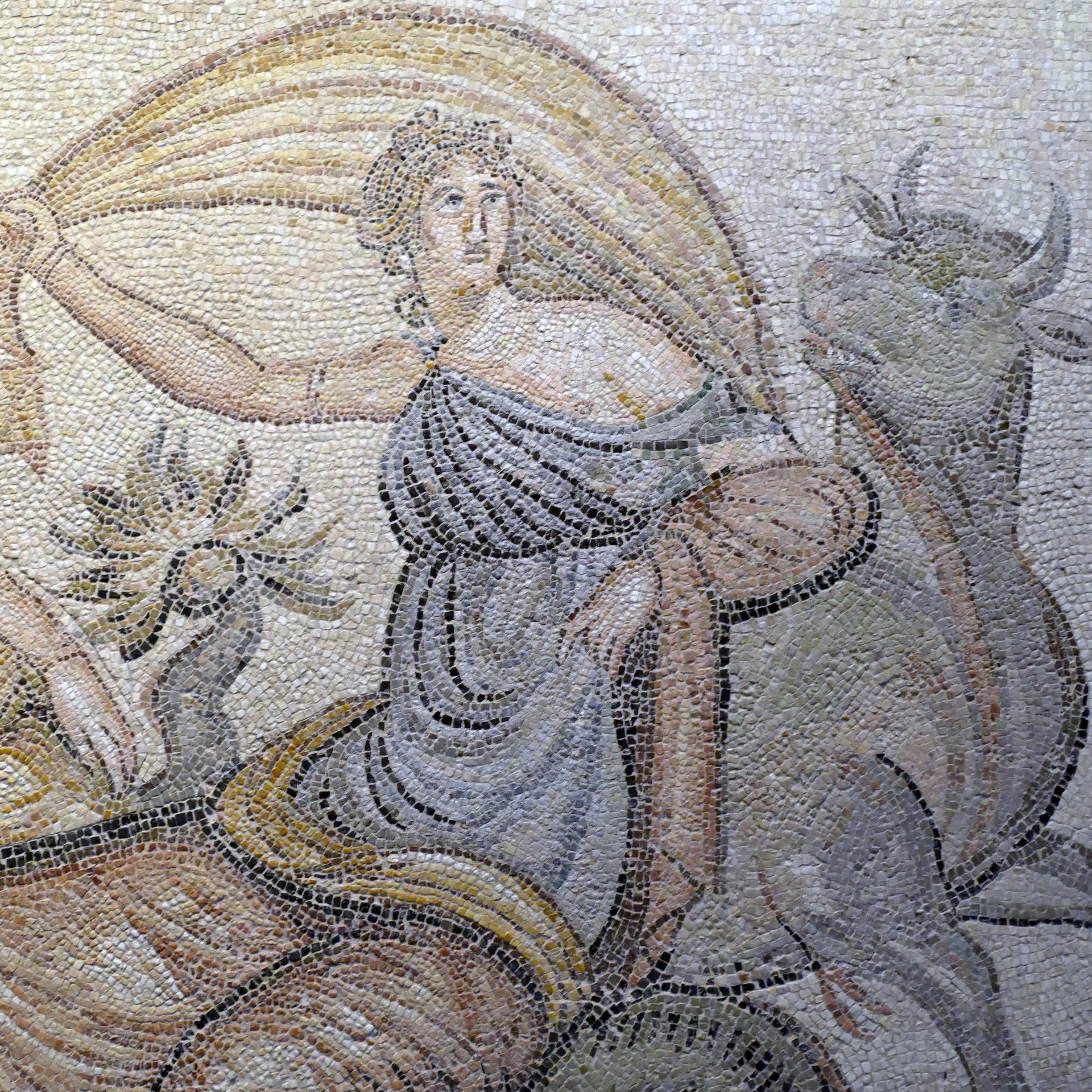Mosaik mit Europa und Stier