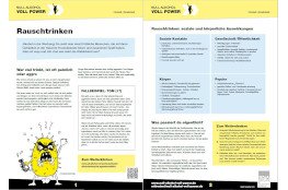 Rauschtrinken Binge Drinking, kostenloses Arbeitsblatt Vorabansicht des Arbeitsblattes über Rauschtrinken