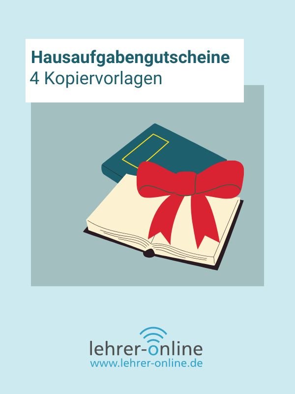 Ein Bild für einen Hausaufgabengutschein.
