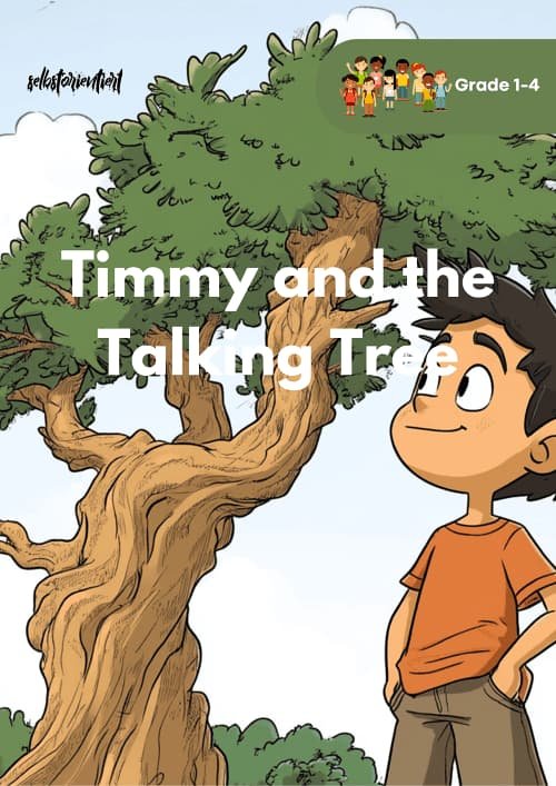 Titelbild: Timmy and the Talking Tree - Englisch Lesen Klasse 2
