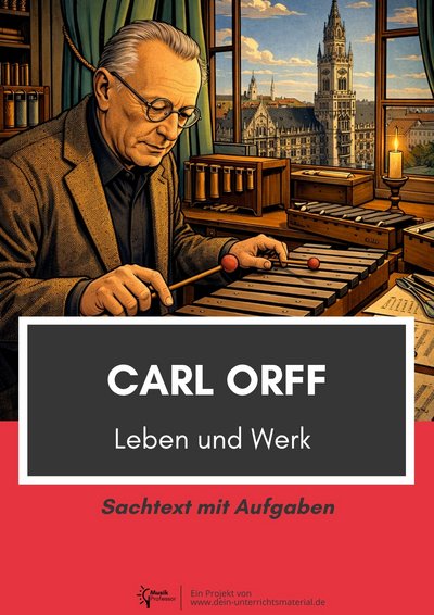 004166 Carl Orff Leben Und Werk