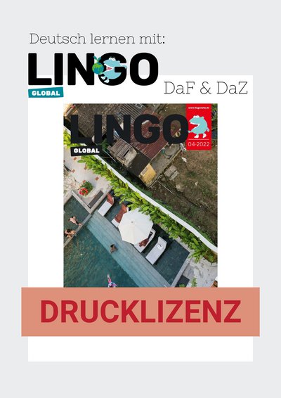 Titelbild: Lingo Global-Drucklizenz – Ausgabe 8: Eine Welt ohne Armut