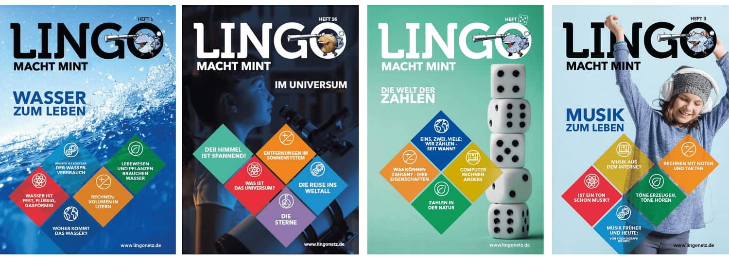 Sprachsensibler Fachunterricht mit Lingo MINT LINGO Magazincover