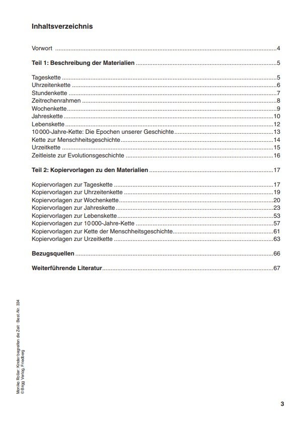 Inhaltsverzeichnis Inhaltsverzeichnis