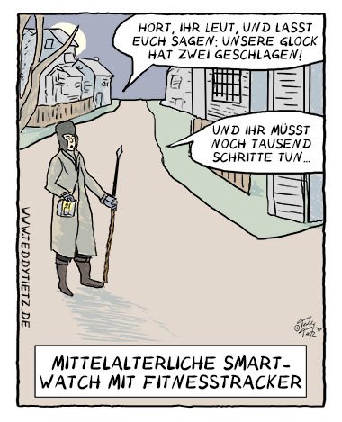 Mittelalterliche Smartwatches