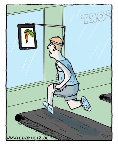 Motivaton auf dem Laufband