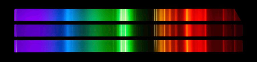 Abbildung3_spektroskopie_pop.jpg Spektrum der Energiesparlampe (Philips Genie CDL 695, 18W), aufgenommen mit dem DADOS-Spaltspektrographen