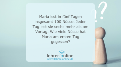 Wieviele Nüsse hat Marie gegessen?