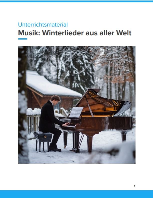 Titelbild: Winterlieder Global Titelbild: Winterlieder Global