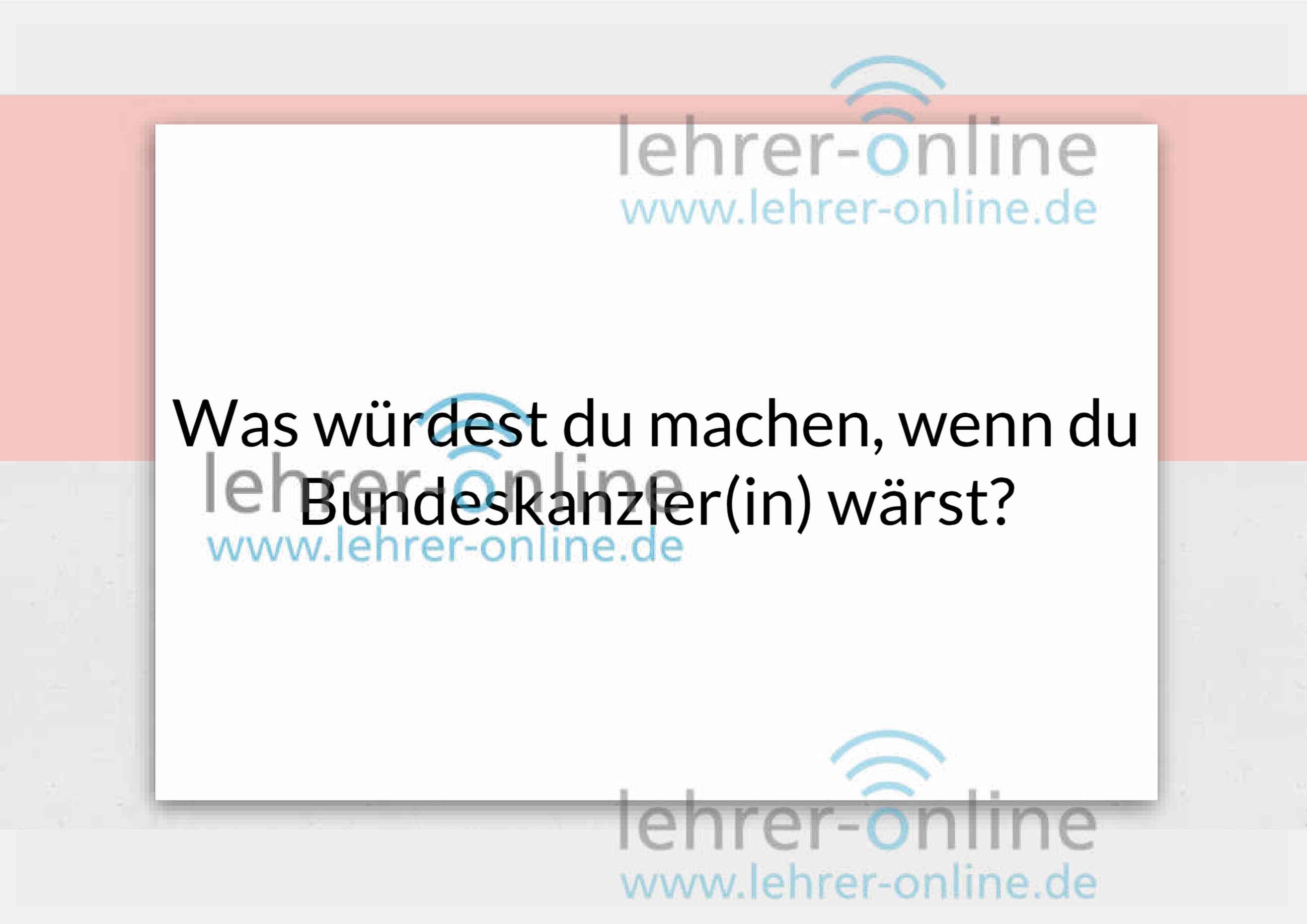 Frage zum Bundeskanzleramt