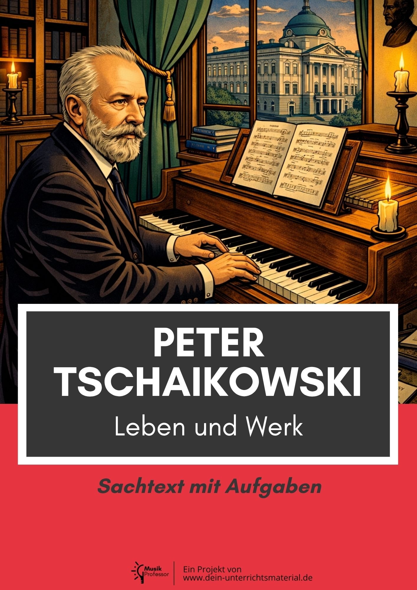 004124 Peter Tschaikowski Leben Und Werk