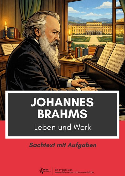 004074 Johannes Brahms Leben Und Werk
