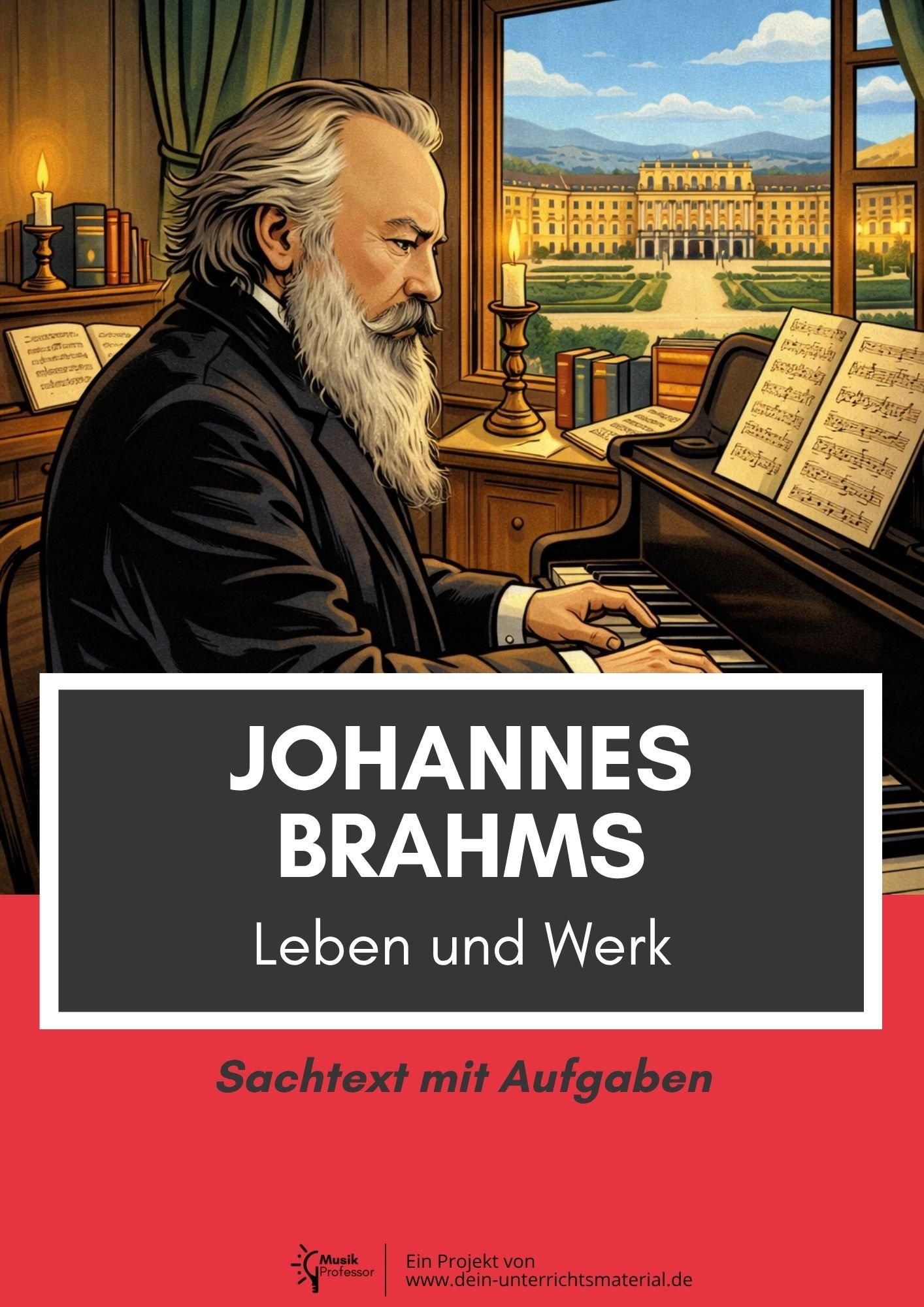 004074 Johannes Brahms Leben Und Werk