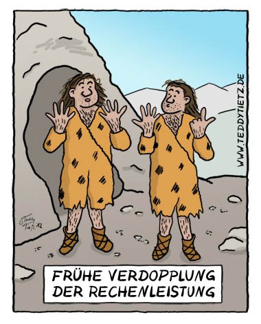 Doppelte Rechenleistung