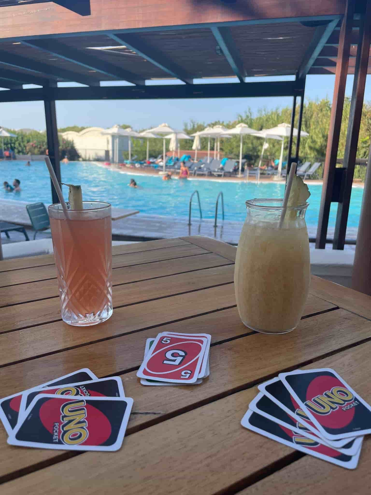 Goodbye Ferien, Hallo neues Schuljahr! Kühle Getränke am Pool