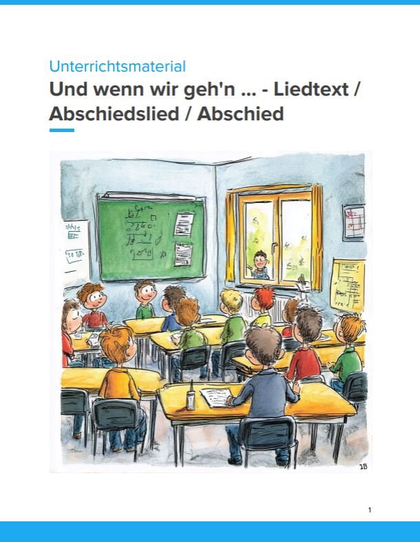 Titelbild: Abschiedssong Titelbild: Abschiedssong