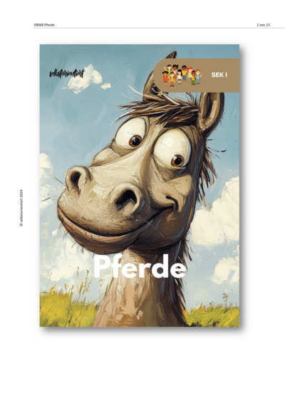 Titelbild: Pferde im Biologieunterricht entdecken