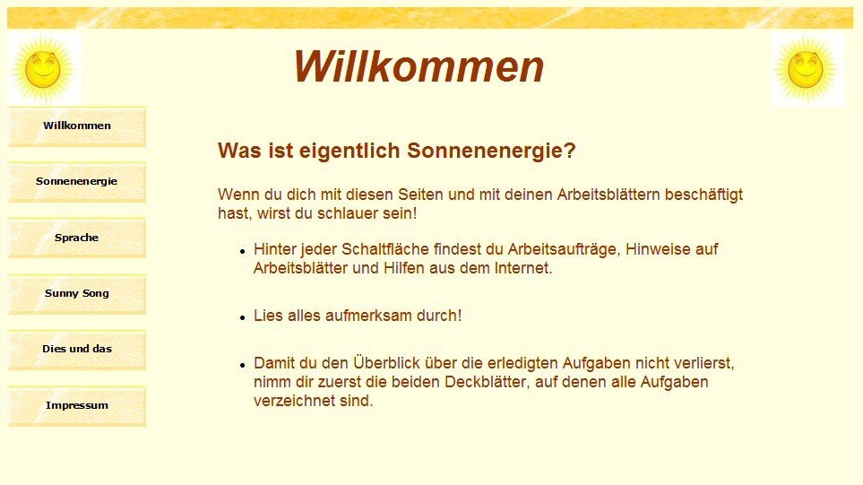 Screenshot_Sonnenenergie.jpg Startseite der Lernumgebung "Sonnenenergie"