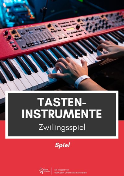 001794 Zwillingsspiel Tasteninstrumente
