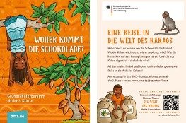 Unterrichtsmaterial für die Bildung für nachhaltige Entwicklung: Kinderhefte, Planspiel und Quiz Grundschulprogramm