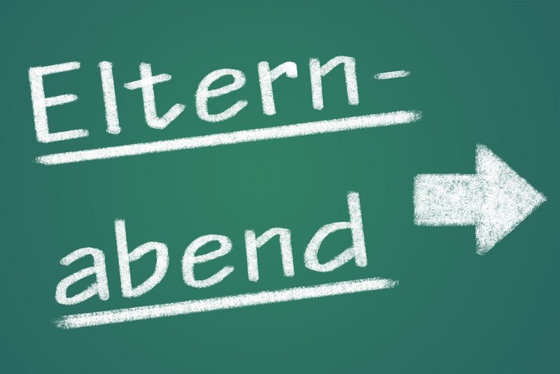 Pfeil zum Elternabend 