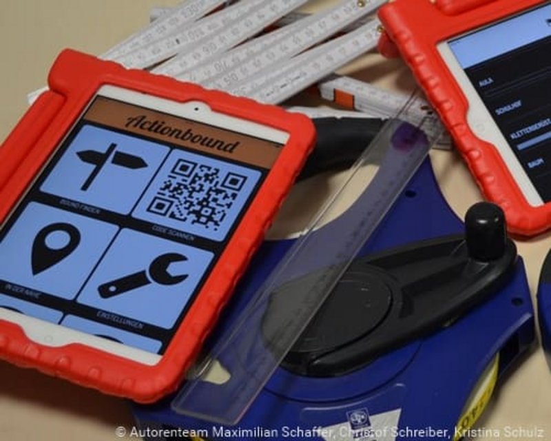 Tablets mit der App Actionbound
