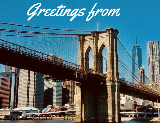 New York Postkarte