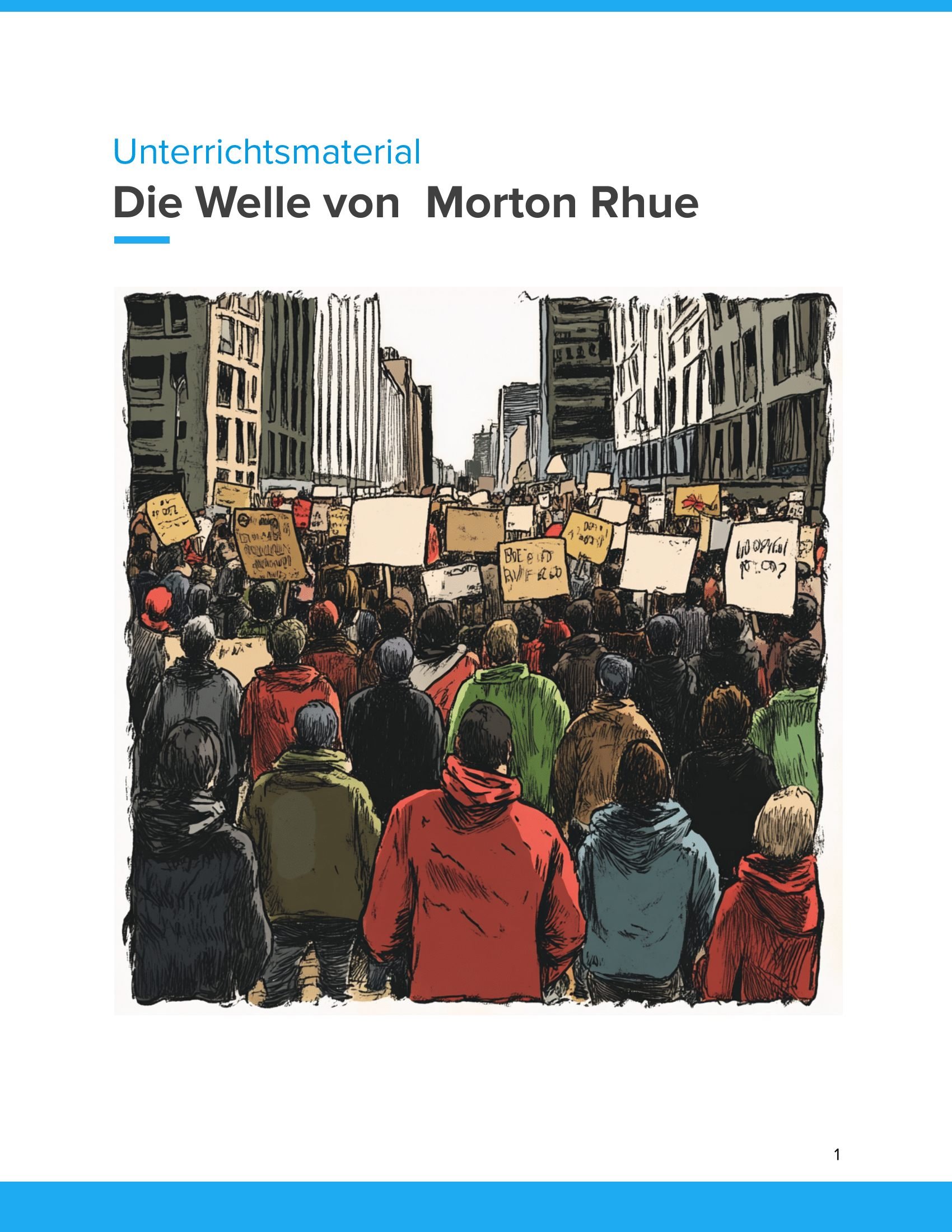 Titelbild "Die Welle" Titelbild "Die Welle"