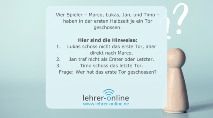 Wer hat das Tor geschossen?