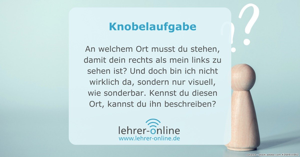 Knobelaufgabe Rechts-Links 