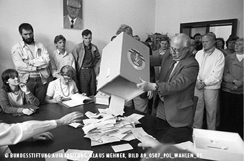 MitBeStimmen S/W-Foto, Wahlauszählung