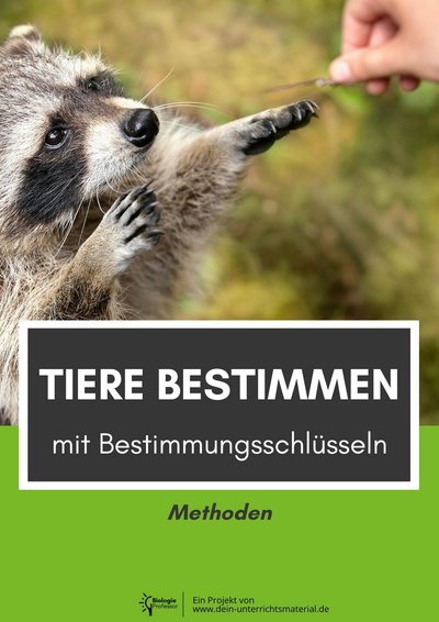 004126 Tierbestimmung Arbeiten Mit Bestimmungsschluesseln Methoden