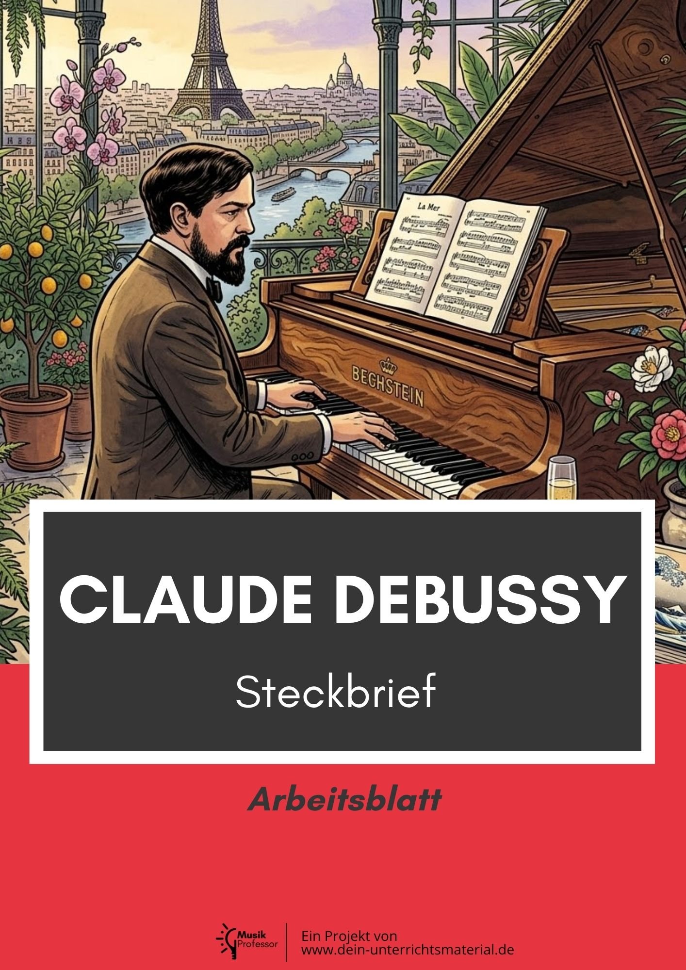 004019 Claude Debussy Steckbrief