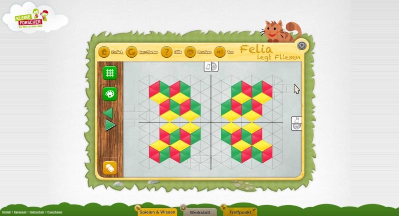 Zweimal gespiegelt Felia Spiel zwei mal gespielt