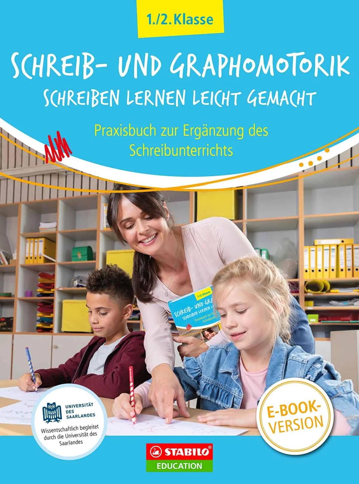 Titelbild: Stabilo Schreiben lernen leicht gemacht Titelbild: Stabilo Schreiben lernen leicht gemacht