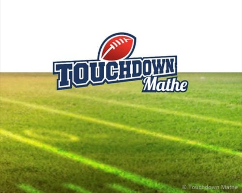 Das Logo von Touchdown Mathe