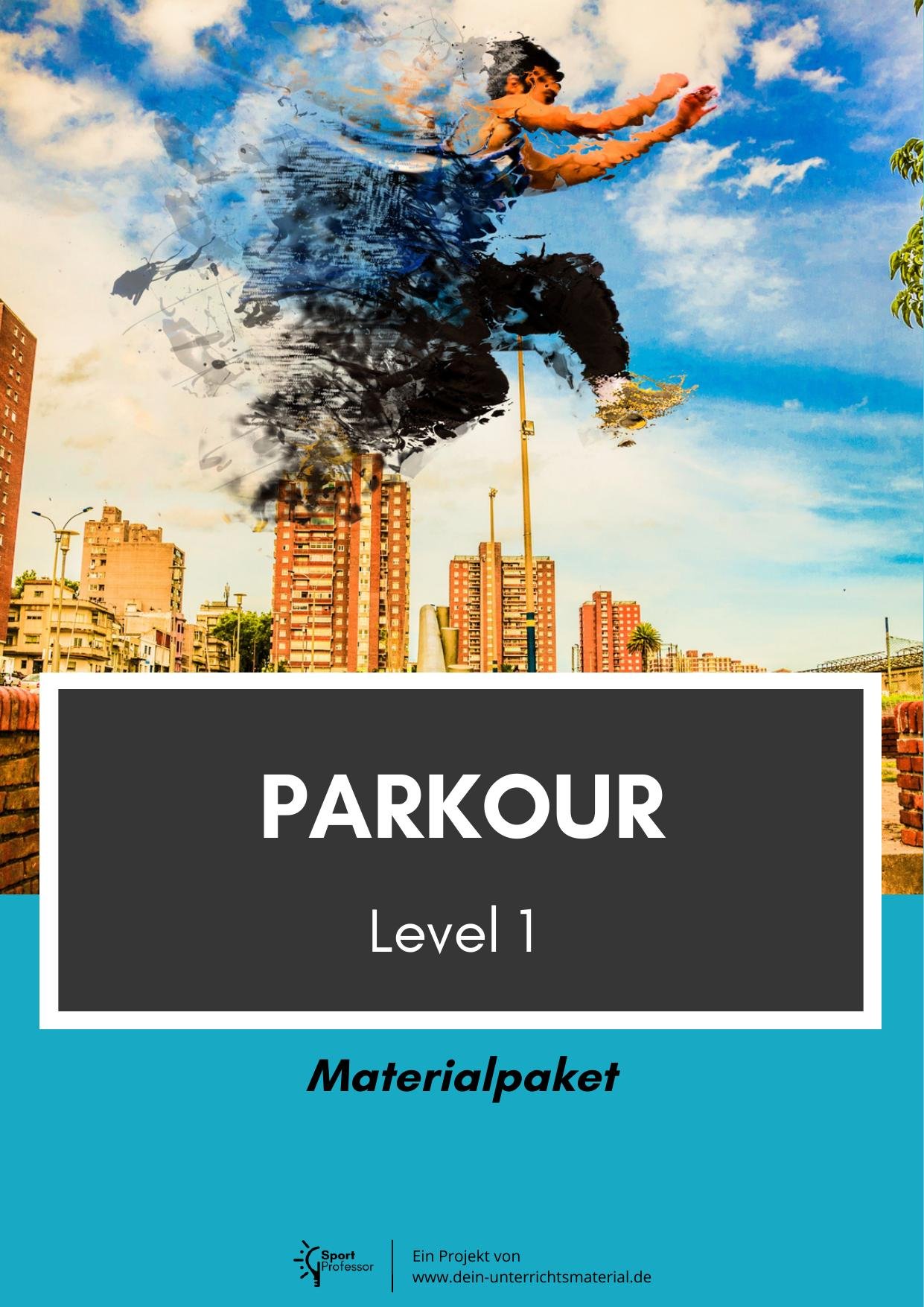 Dein Unterrichtsmaterial Parkour Cover Level 1