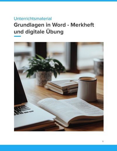 Titelbild: Grundlagen in Word