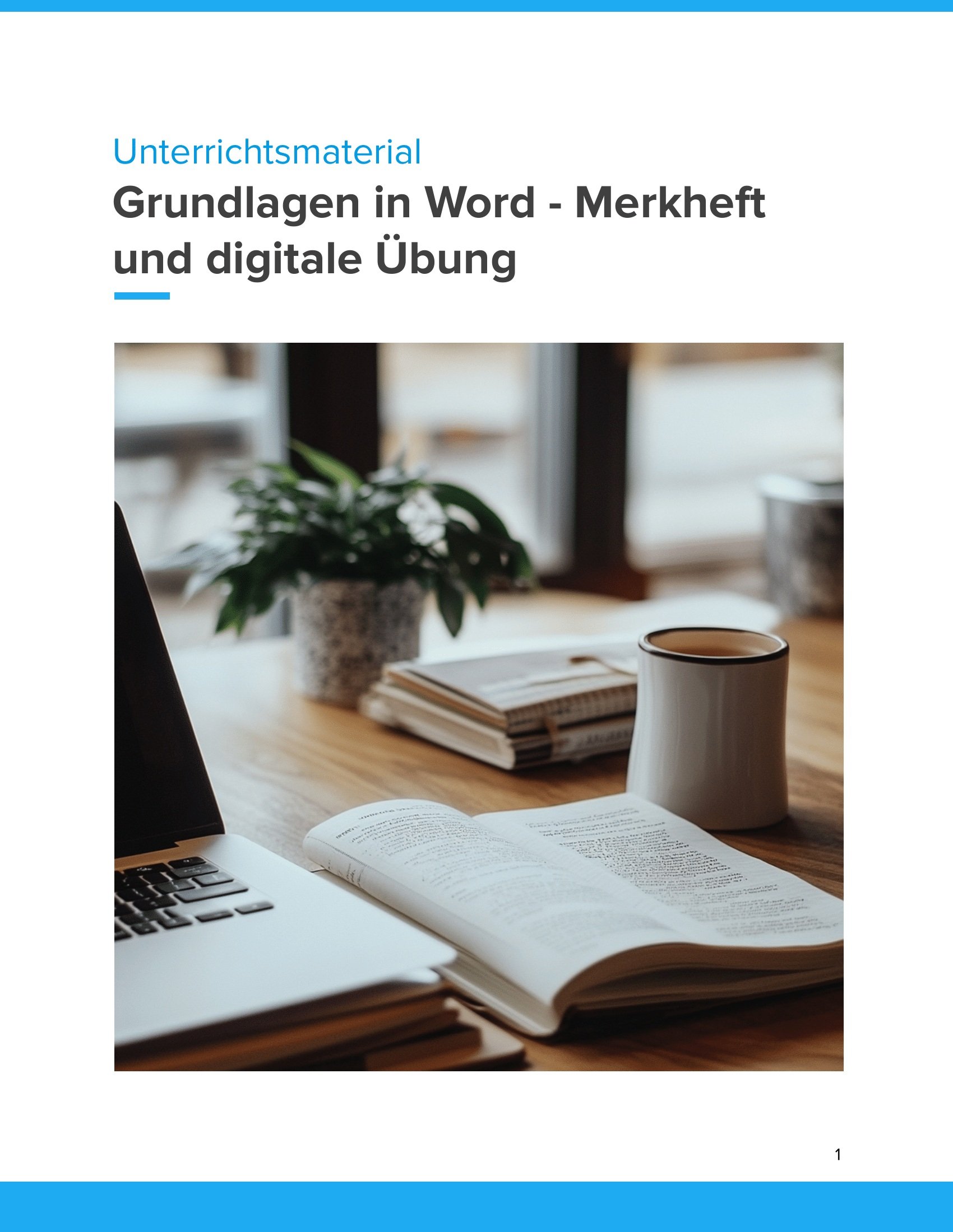Titelbild: Grundlagen in Word Titelbild: Grundlagen in Word