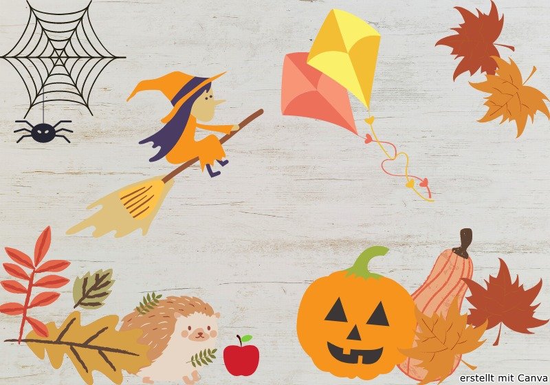 Figuren im Halloween Stil