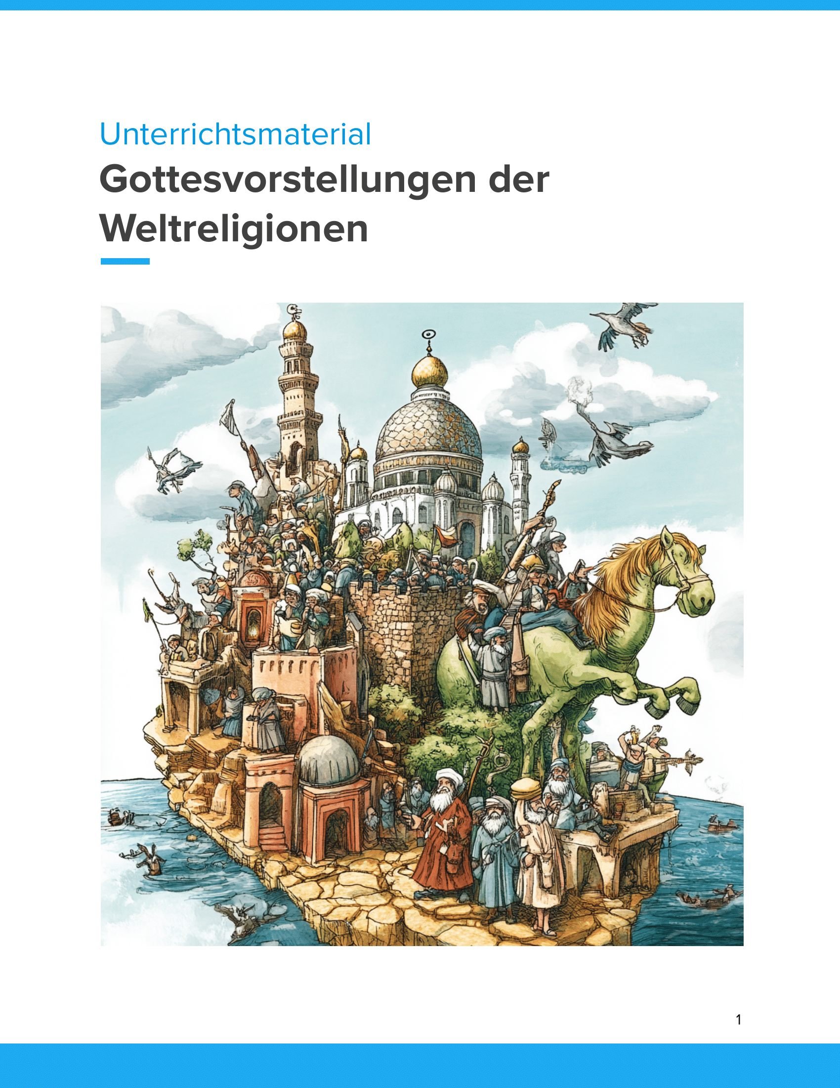 Titelbild Weltreligionen im Unterricht