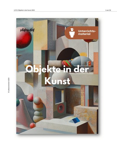 Titelbild Unterrichtsreihe: Plastik, Skulptur und Objekte – Vom klassischen Körper zur Rauminstallation