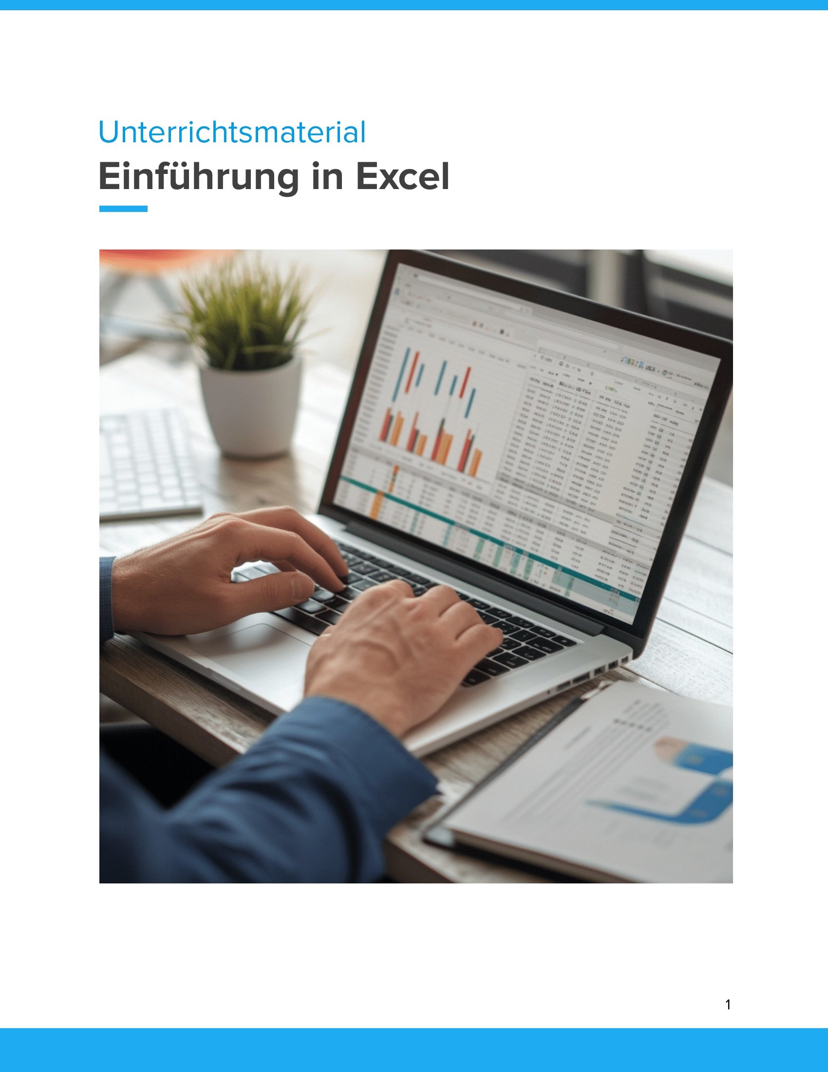 Titelbild: Einführung in Excel Titelbild: Einführung in Excel