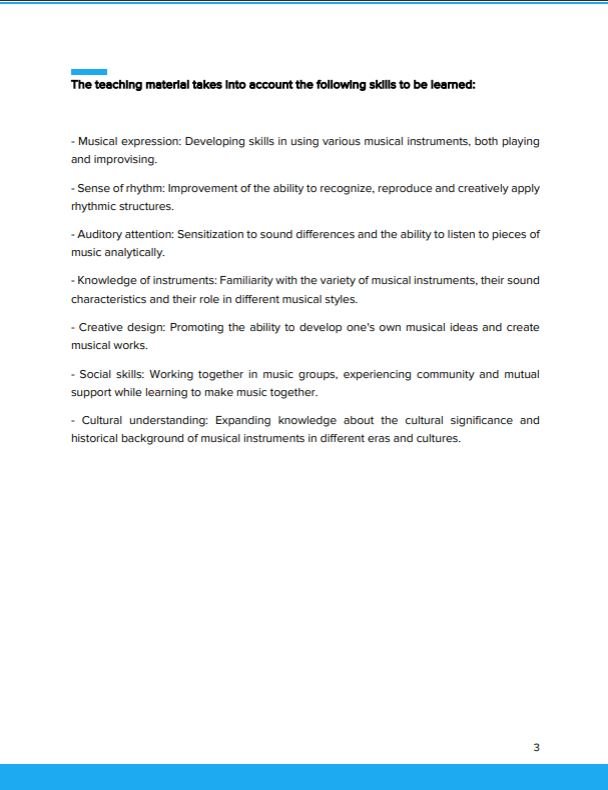 Skills Music Journey Instruments Skills Music Journey Instruments