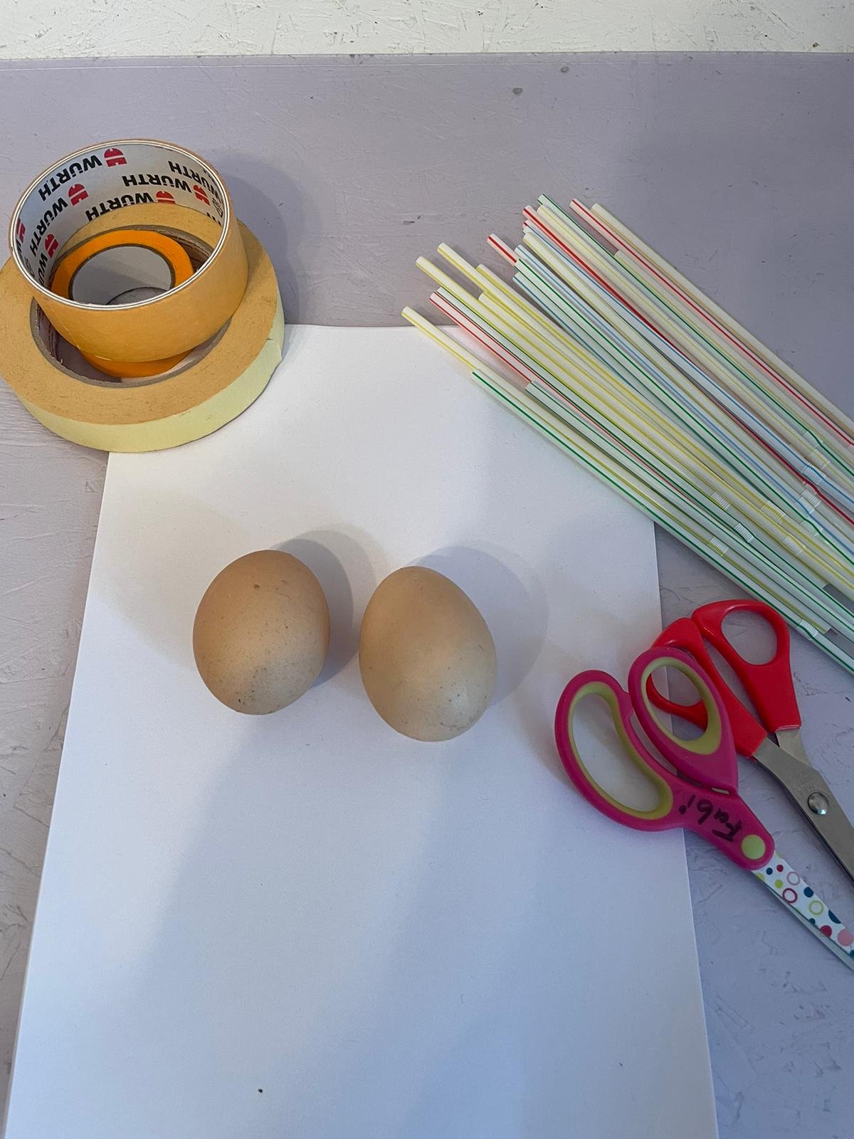 Material für den "Eierfall"