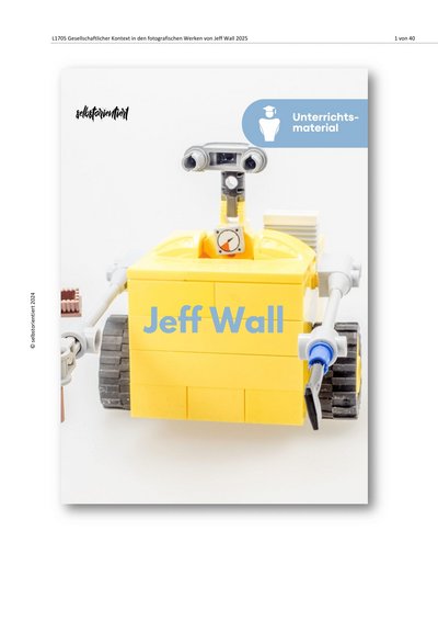 Titelbild: Unterrichtsmaterial zu Jeff Walls Fotografien