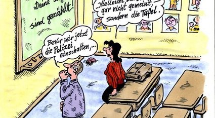 Cartoon der Woche: Digitalpakt