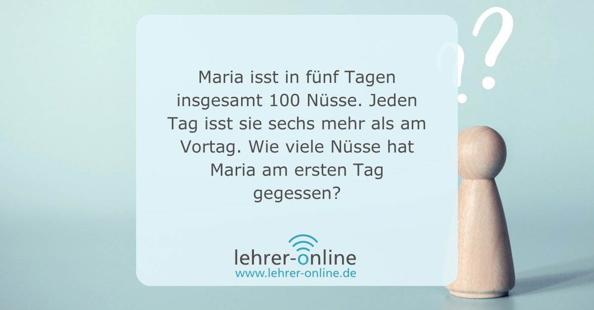 Wie viele Nüsse hat Marie gegessen?